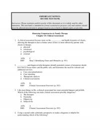 Counseling Chapter 14 Ans Ref Understanding Diagnostic Labels Which The Following About Helping Clients Lead