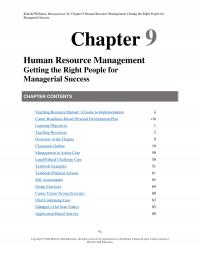Management Chapter 9 Example And Practical Action Box Your Goal Provide For Additional Application Material