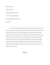 Week 4 Discussion