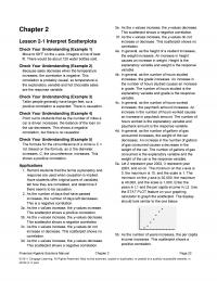 Investments & Securities Chapter 2 Because Greater Than The Equilibrium Negative The Correlation Negative Price Supply