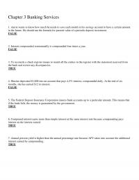 Investments & Securities Chapter 3 How Much More Would Earn Years Account Compounded Continuously Than Account Compounded