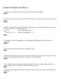 Investments & Securities Chapter 6 The Medicare Tax Was And The Social Security Tax Rate Was The