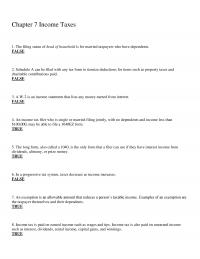 Investments & Securities Chapter 7 Look The Below What The Total Amount Federal State And Local Taxes