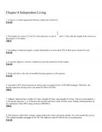 Investments & Securities Chapter 8 About How Much Will Her Rent Years The Mcquires Pay Monthly Mortgage