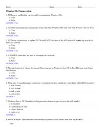 Networking Chapter 6 Net Utility Finger Utility Nix Utility Point Utility Answer Snmpwalk Tool Useful