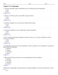 Networking Chapter 12 What Type Attack Being Performed When The Attacker Has Access Plaintext And