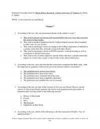 Media Studies Chapter 7 Media Depictions Things That Are Not Real Are Usually Appraised Things That