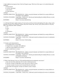 Elementary Education Chapter 1 Define Concept Development And Identify The Concepts Children
