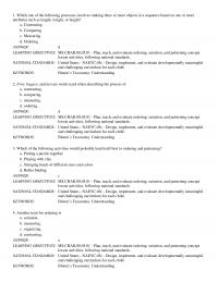 Elementary Education Chapter 5 National Standards United States Naeycc Design Implement And Evaluate Developmentally Meaningful And