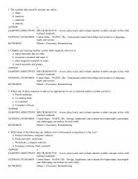 Elementary Education Chapter 7 Children just learning nomber symbol skill might be observed to