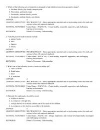 Elementary Education Chapter 12 Blooms Taxonomy Understanding The Primary Goal Which The Following Types Centers Motivate