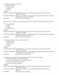 Elementary Education Chapter 1b Design Lessons And Activities Using The Six Steps