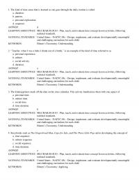 Elementary Education Chapter 5b Plan Teach And Evaluate Time Concept Lesson Activities