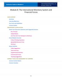 International Business Mod08 The Bretton Woods System Allies Set Monetary Systems End Wwii Including Imf