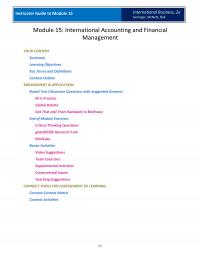 International Business Mod15 Foreign Currency Transactions When Business Operates Foreign Currency Sales Loans Purchases That