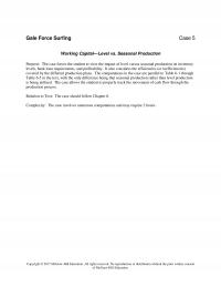 Investments & Securities Chapter 5 1 Note That Tims Suggestion Causes Inventory Balances Remain Constant And Much Lower