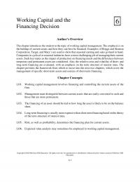 Investments & Securities Chapter 6 Mcgrawhill Education Large Buildups Current Assets Inventory When Sales Are Slack These