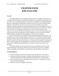 Human Resources Chapter 4 Job Data Identification Job Titles Departments The Number People Who Hold The