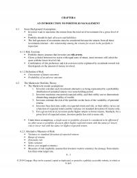 Finance Chapter 6 Impact New Security Portfolio The Important Factor Consider When Adding Investment Portfolio