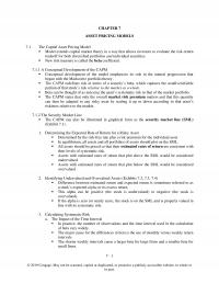 Finance Chapter 7 Scholes Examined The Risk And Return For Portfolios Stocks And Found Positive