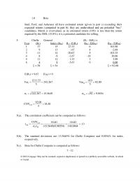 Finance Chapter 7 The Answer Can Found Using The Holding Period Return For Security Solving