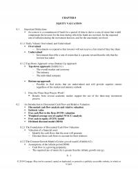 Finance Chapter 8 Multistage Two Stage Growth Assumption Exhibit Assumption That Company Will Frequently Have
