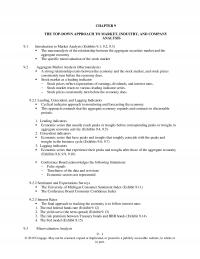 Finance Chapter 9 Different Industries Tend Perform Well Poorly Different Parts The Business Cycle Some