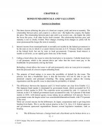 Finance Chapter 12 This Assumption Crucial Because Implicit The Mathematical Equation That Solves For Promised