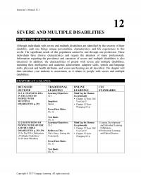 Economics Chapter 12 Causes And Risk Factors Associated With Multiple Disabilities Multiple Disabilities Result From