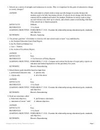 Economics Chapter 13 Easyreferences Overview Policy Reportslearning Objectives Foedorns Compare And Contrast The Themes Major