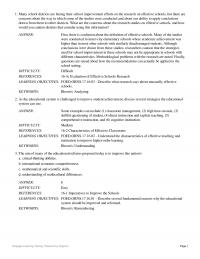 Economics Chapter 16 Easyreferences High Schoolslearning Objectives Foedorns Describe What Research Says About Unusually Effective