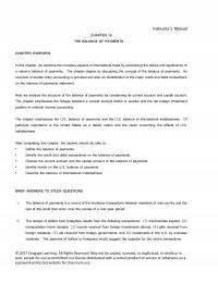 International Business Chapter 10 The Receipt Dol Ars From Foreigners Results From The Fol Owing Transactions