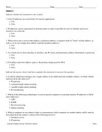 Networking Chapter 2 Internet Does Not Reveal The Address Structure The Internal Network Outsiders Loopback