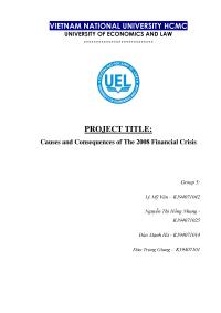 Macroeconomics Final Report