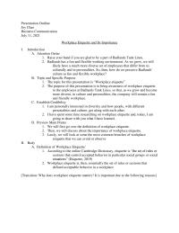 Workplace Etiquette and Its Importance