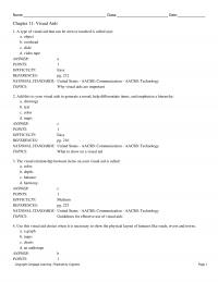 Speech Chapter 11 According Research Visual Information Assists With Information Recall True False Answer True