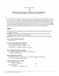 Aeronautical Engineering Chapter 2 How Much And Should Produced Maximize Profit Formulate The Design Optimization Problem