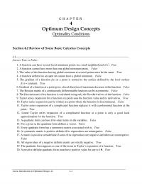 Aeronautical Engineering Chapter 4 Principal Minors Since And The Quadratic Form Positive Definite Arora Introduction Optimum