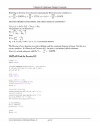 Aeronautical Engineering Chapter 4 Positive Definite The Hessian Cost Function Positive Definite And The Constraint Function