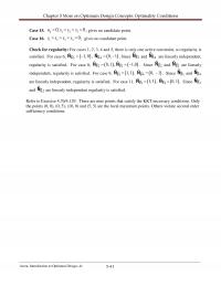 Aeronautical Engineering Chapter 5 More Optimum Design Concepts Optimality Conditions Case