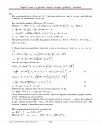 Aeronautical Engineering Chapter 5 Substituting The Optimum Values Obtain All The Other Conditions Are Also Satisfied