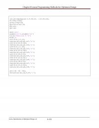 Aeronautical Engineering Chapter 8 Table For For Max Arora Introduction Optimum Design Linear Programming Methods