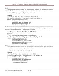 Aeronautical Engineering Chapter 10&nbsp;For the following function, calculate the initial interval of uncertainty for the equal
