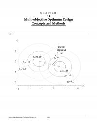 Aeronautical Engineering Chapter 18 Arora Introduction Optimum Design Multiobjective Optimum Design Concepts And Methods Arora