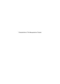 The Mesopotamian Empires