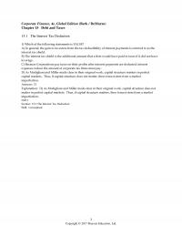 Banking Chapter 15 Expense Section The Interest Tax Deduction