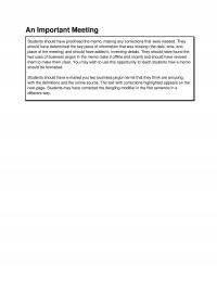 Communications Unit 2&nbsp;Proofreading Challenge Activities Students May Have Corrected The Dangling Modifier The First Sentence Different Way