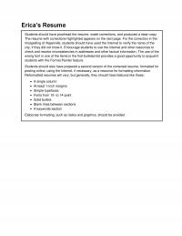 Communications Unit 5&nbsp;Proofreading Challenge Activities Reformatted Resumes Will Vary But Generally They Should Have Features Like These