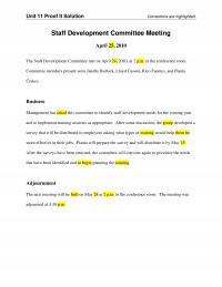 Communications Unit 11&nbsp;Solution After Some Discussion The Group Developed Survey That Will Distributed Employees Asking