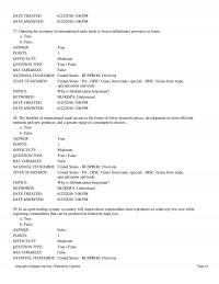 International Business Chapter 1 Powered Cognero Page What Are The Essential Arguments Favor Free Trade Answer